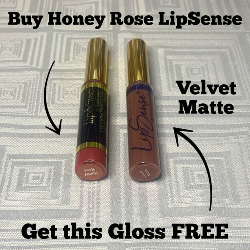 Honey Rose LipSense PLUS Velvet Matte Gloss FREE